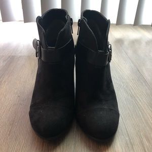 Carlos Santana Black Booties